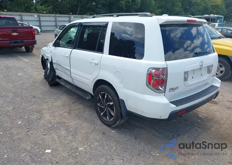 2006 Honda Pilot Ex-L from USA, damaged, VIN 5FNYF18566B002000